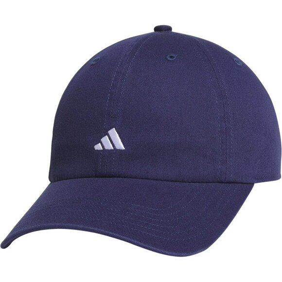 Adidas Women\'s Dark Blue White Baseball Adjustable Cotton Athletic Relaxed Hat main image 6